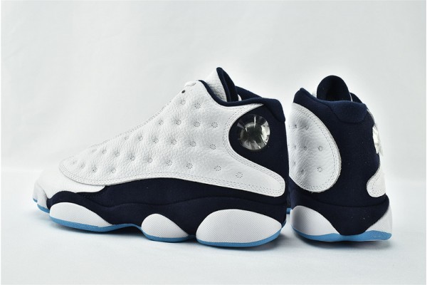 Air Jordan 13 Dark Powder Blue 414571 144 Womens And Mens Shoes